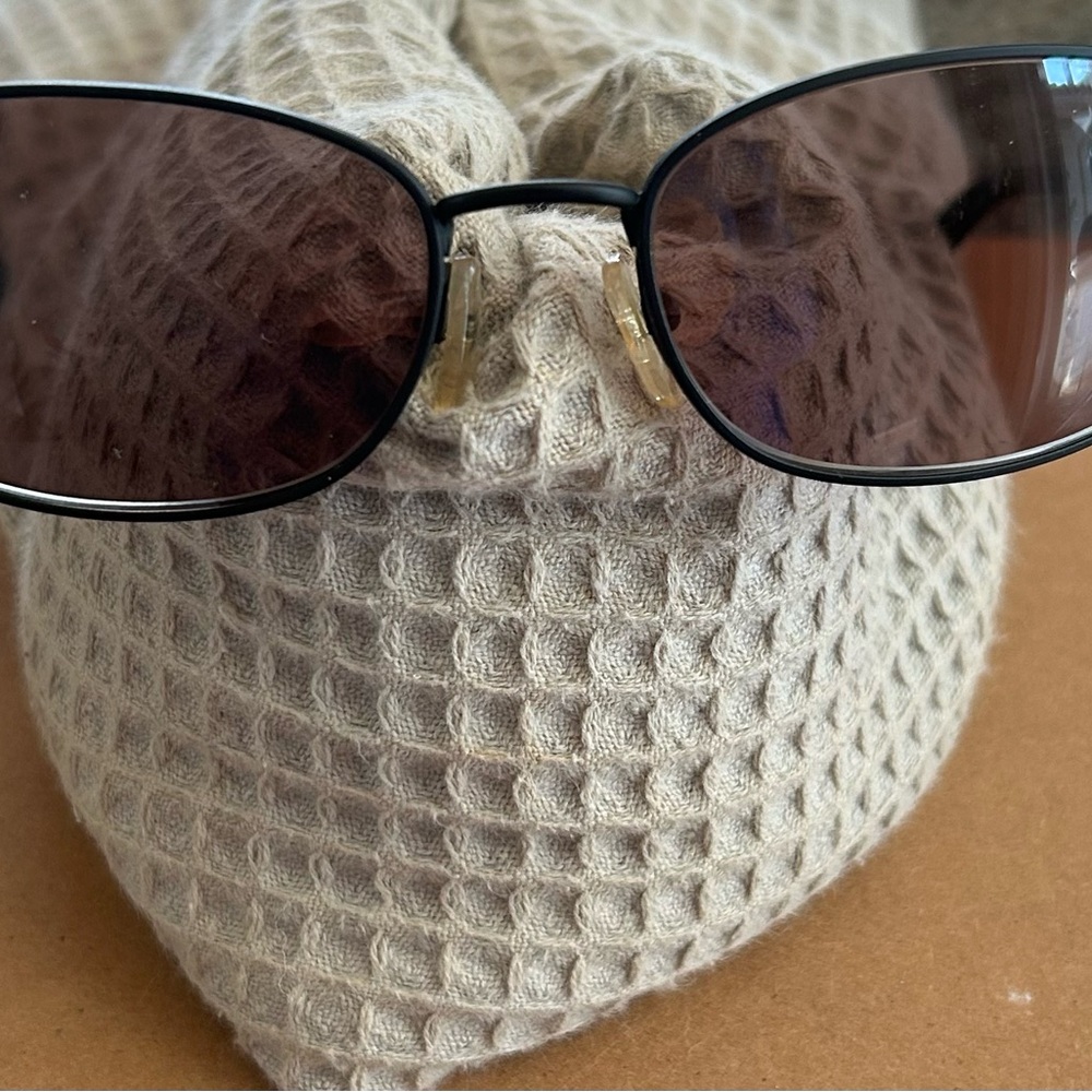 Nautica Black Metal Sunglasses
